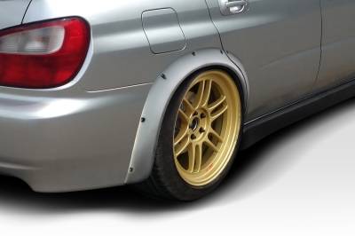 Duraflex - Subaru WRX Race Duraflex Rear Fender Flares 112784