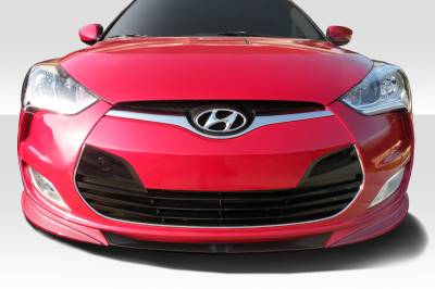 Duraflex - Hyundai Veloster Non-Turbo Duraflex Front Bumper Lip Body Kit 112786