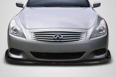 Carbon Creations - Infiniti G37 Chronos Carbon Fiber Front Bumper Lip Body Kit 113002