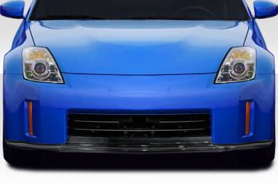 Carbon Creations - Fits Nissan 350Z MZ Carbon Fiber Front Bumper Lip Body Kit 113455