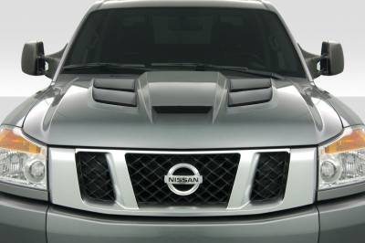 Duraflex - Nissan Titan Viper Look Duraflex Body Kit- Hood 113464