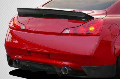 Carbon Creations - Fits Infiniti G37 LBW Carbon Fiber Creations Body Kit-Wing/Spoiler! 113535