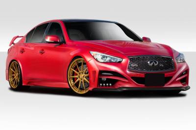 Duraflex - Fits Infiniti Q50 Impulse Duraflex 5pcs Full Body Kit 113657