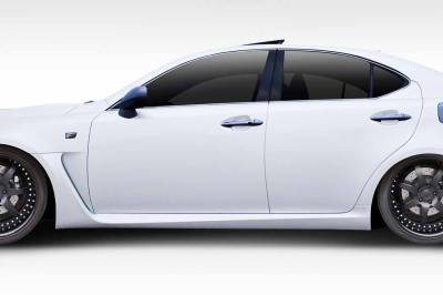 Duraflex - Lexus IS-F W-1 Duraflex Side Skirts Body Kit 114740