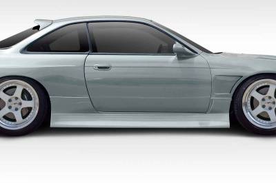 Duraflex - Nissan 240SX Type U V2 Duraflex Side Skirts Body Kit 114949