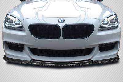 Carbon Creations - BMW 6 Series HMS Carbon Fiber Front Bumper Lip Body Kit 115161