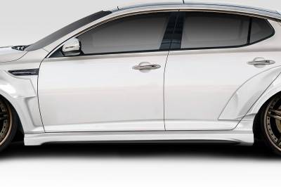 Duraflex - Kia Optima CPR Duraflex Side Skirts Body Kit 116103