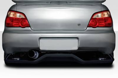 Duraflex - Subaru Impreza 4DR VTX Duraflex Rear Bumper Diffuser Body Kit 116613