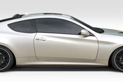 Duraflex - Hyundai Genesis 2DR UnderG Duraflex Side Skirts Body Kit 116652