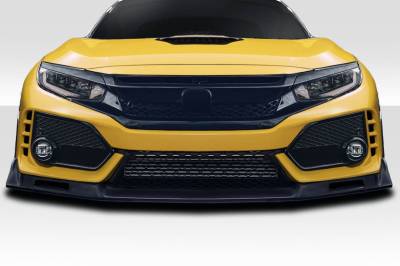 Duraflex - Honda Civic 4DR EVS Duraflex Front Bumper Lip Body Kit 116852