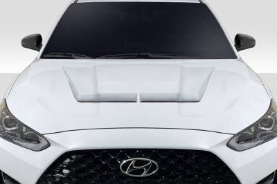 Duraflex - Hyundai Veloster J Speed Duraflex Body Kit- Hood 117051