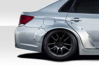 Duraflex - Subaru WRX 4DR Magna Duraflex Wide Rear Fender Flares 117059