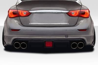 Duraflex - Infiniti Q50 Bltz Duraflex Rear Bumper Lip Diffuser Body Kit 117097