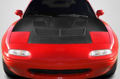 Carbon Creations - Mazda Miata Iceman Carbon Fiber Creations Body Kit- Hood 117133