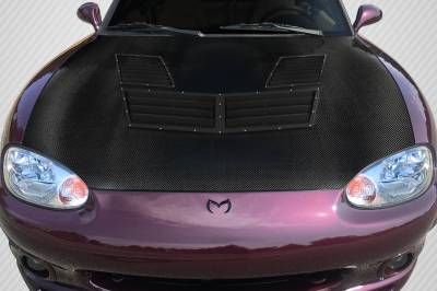 Carbon Creations - Mazda Miata Iceman Carbon Fiber Creations Body Kit- Hood 117135