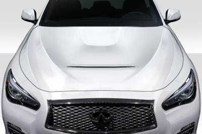 Duraflex - Infiniti Q50 GTS Look Duraflex Body Kit- Hood 117138