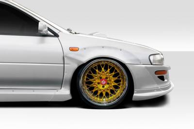 Duraflex - Subaru Impreza RBS Duraflex 50MM Front Fender Flares 117340