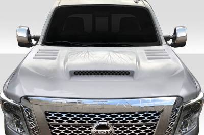 Duraflex - Nissan Titan XD Model Thermal Duraflex Body Kit- Hood 117389