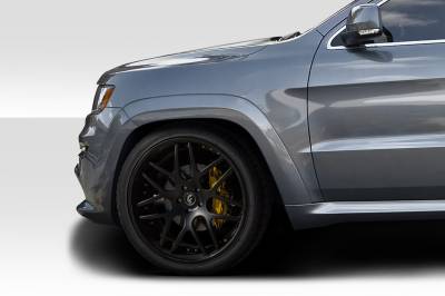 Duraflex - Jeep Grand Cherokee SRT Look Duraflex 2pcs Front Fender Flares 117453