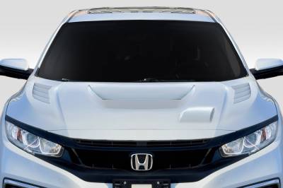 Duraflex - Honda Civic Time Attack Duraflex Body Kit- Hood 117489