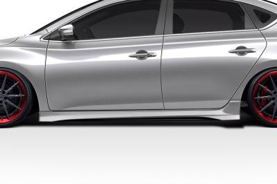 Duraflex - Nissan Sentra N1 Duraflex Side Skirts Body Kit 117580