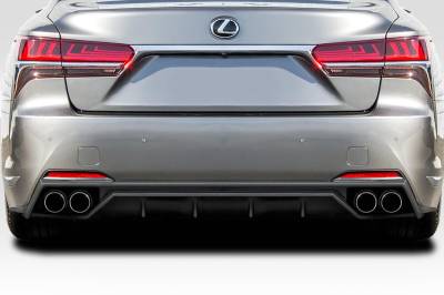 Duraflex - Lexus LS - Lexus AM Design Duraflex Rear Bumper Diffuser Body Kit 117661