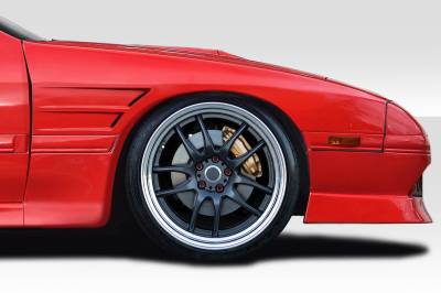 Duraflex - Mazda RX7 D1 Duraflex Body Kit- 20MM Front Fenders 117666