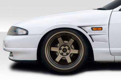 Duraflex - Nissan Skyline 2DR D1 Duraflex Body Kit- 30MM Front Fenders!!! 117723