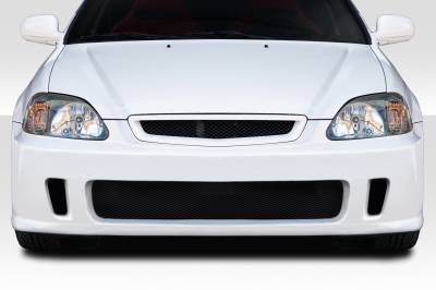 Duraflex - Honda Civic 2DR Bunta Duraflex Front Body Kit Bumper 117822