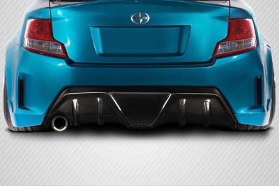 Carbon Creations - Scion TC Boss Carbon Fiber Creations Rear Bumper Diffuser Body Kit 117939