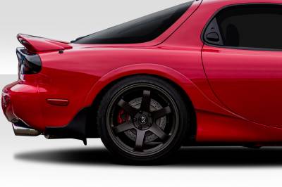 Duraflex - Mazda RX7 Fuji Duraflex Side Skirts Body Kit 118031