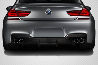 Carbon Creations - BMW 6 Series Sceptre Carbon Fiber Rear Bumper Diffuser Body Kit 118039