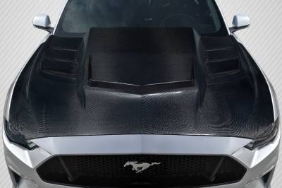 Carbon Creations - Ford Mustang Interceptor Carbon Fiber Creations Body Kit- Hood 118047