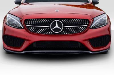 Duraflex - Mercedes C Class Autohaus Duraflex Front Bumper Lip Body Kit 118096