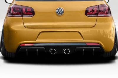 Duraflex - Volkswagen Golf RSO Moto Duraflex Rear Bumper Diffuser Body Kit 118102