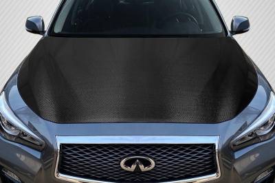 Carbon Creations - Infiniti Q50 OEM Look Carbon Fiber Creations Body Kit- Hood 118157