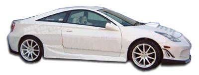 Duraflex - Toyota Celica Duraflex Bomber Side Skirts Rocker Panels - 2 Piece - 100173