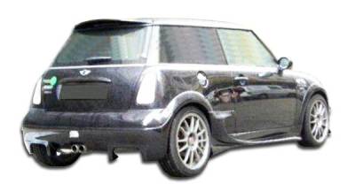 Duraflex - Mini Cooper Duraflex Vader Rear Bumper Cover - 1 Piece - 100361