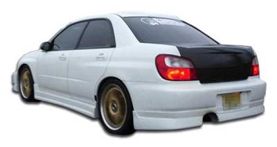 Duraflex - Subaru WRX Duraflex C-Speed Rear Lip Under Spoiler Air Dam - 1 Piece - 100390