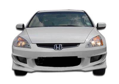 Duraflex - Honda Accord 4DR Duraflex Bomber Front Bumper Cover - 1 Piece - 100438