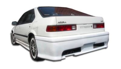 Duraflex - Acura Integra 4DR Duraflex Type M Rear Bumper Cover - 1 Piece - 100708