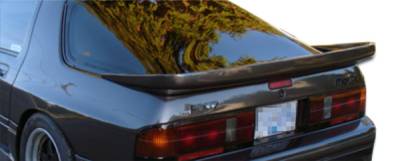 Duraflex - Mazda RX-7 Duraflex Wangan Wing Trunk Lid Spoiler - 1 Piece - 100734