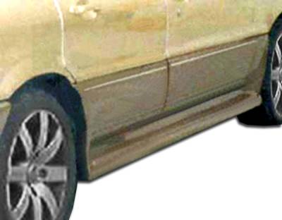 Duraflex - Mitsubishi Galant Duraflex Cyber Side Skirts Rocker Panels - 2 Piece - 100833