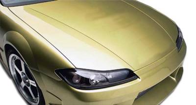 Duraflex - Nissan S15 Duraflex OEM Hood - 1 Piece - 100889