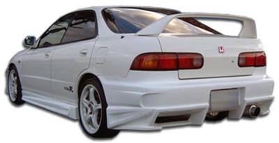 Duraflex - Acura Integra 4DR Duraflex Bomber Rear Bumper Cover - 1 Piece - 101386