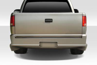 Duraflex - Chevrolet S10 Duraflex Drifter Rear Bumper Cover - 1 Piece - 101418