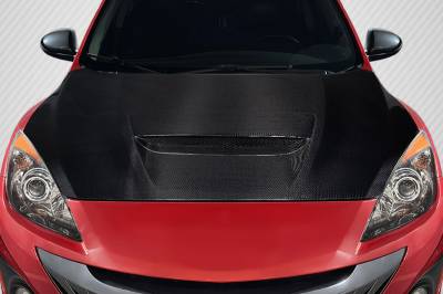 Carbon Creations - Mazda Mazdaspeed 3 OEM Look Carbon Fiber Creations Body Kit- Hood 118235