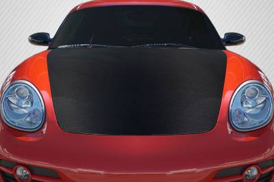 Carbon Creations - Porsche Cayman OEM Look Carbon Fiber Creations Body Kit- Hood 119043