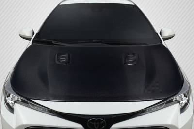 Carbon Creations - Toyota Corolla OEM Look Carbon Fiber Creations Body Kit- Hood 119049