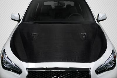 Carbon Creations - Fits Infiniti Q50 GTR Look Carbon Fiber Creations Body Kit- Hood!!! 119366